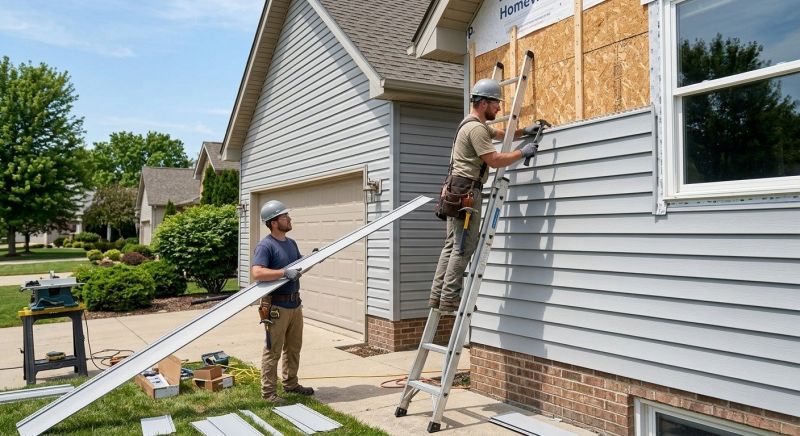 Vinyl Cladding Installation in West Hartford, CT